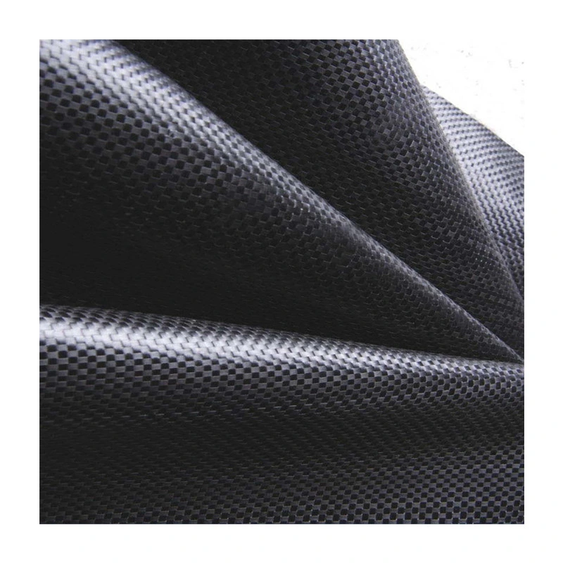 Black 80g 200g High Strength Ground Weed Mat Grass Barrier Anti-UV Polypropylene PP Woven Geotextile Fabric Factory Price for Garden Farming